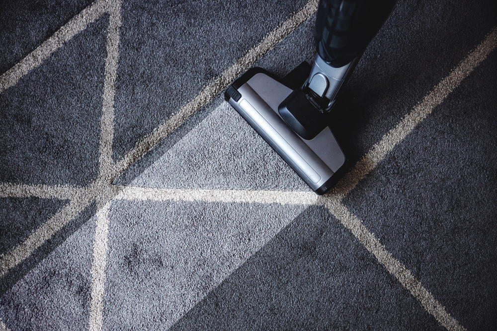 Close,Up,Of,Steam,Cleaner,Cleaning,Very,Dirty,Carpet.